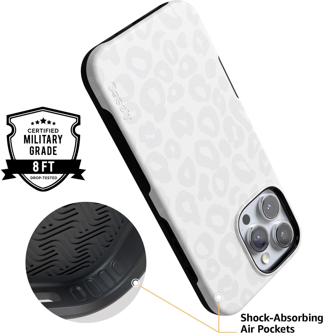 Amazon.com: Casely iPhone 16 Pro Max Case | Into the Wild | White