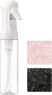Mini Hair Spray Bottle Mist Spray Bottle Refillable Plastic Fine Spraying Bottle for Hair Styling, Plants, Cleaning, Misting & Skin Care In Outdoor