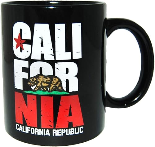 Miniatura 1 de State of California Bear Design California Republic - Taza de café de 11 onzas