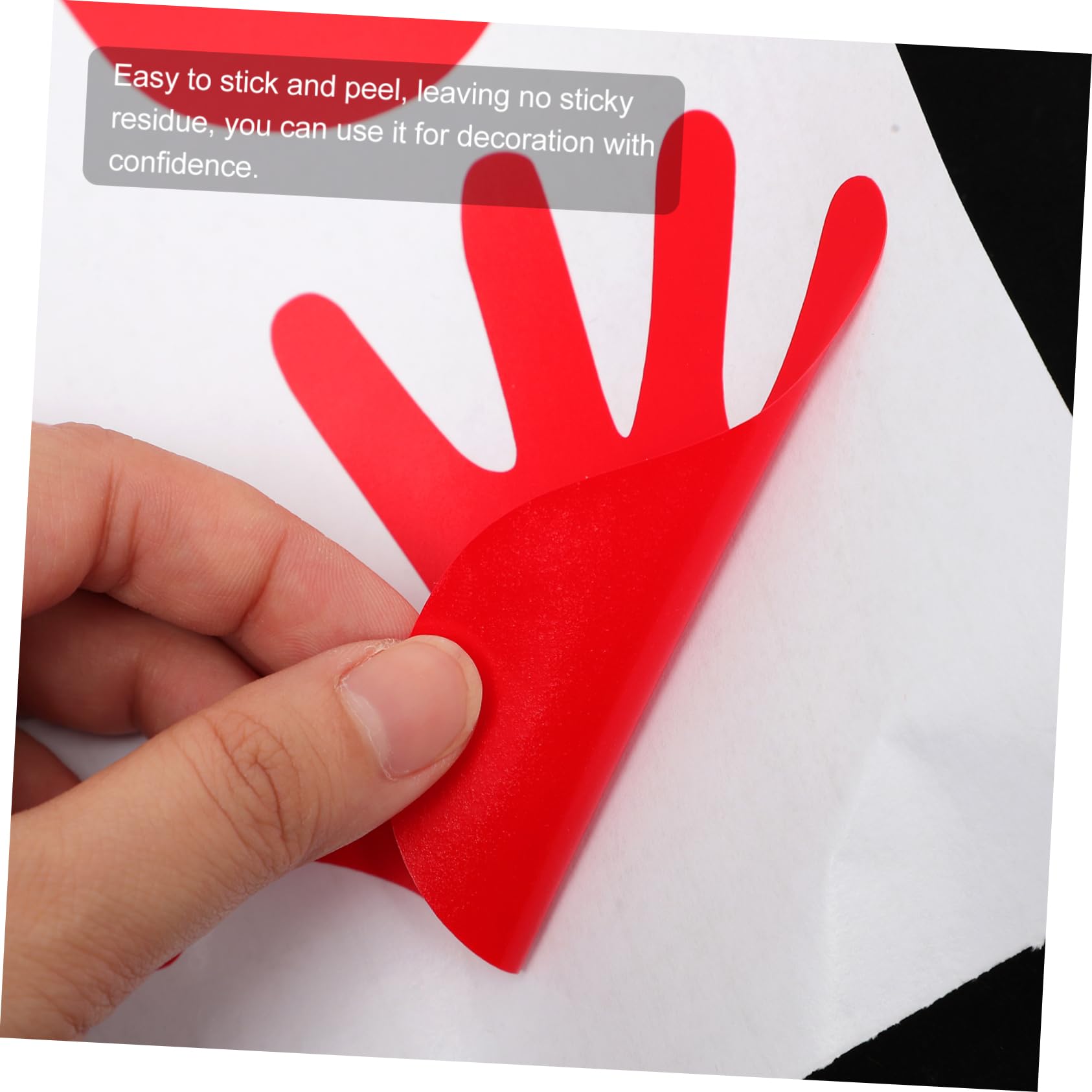 DOITOOL 160piezas Pegatinas Autoadhesivas De Manos y Pies Para Decoración Infantil Coloridas Para Guardería Habitación y Sala De Resistente y Fácil De Aplicar