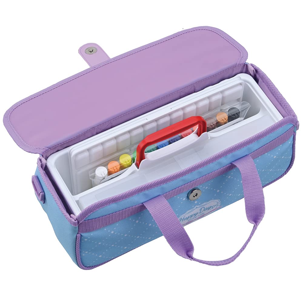 Amazon.co.jp: 呉竹 絵の具セット 水彩えのぐセット ライトブルー