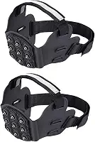 Crampon Spikes Gripes 9 pontos Cleats Non Slip Traction Cleats Tração para estradas de montanha escalando estradas de lama de inverno