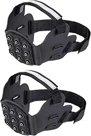 Crampon Spikes Gripes 9 pontos Cleats Non Slip Traction Cleats Tração para estradas de montanha escalando estradas de lama de inverno