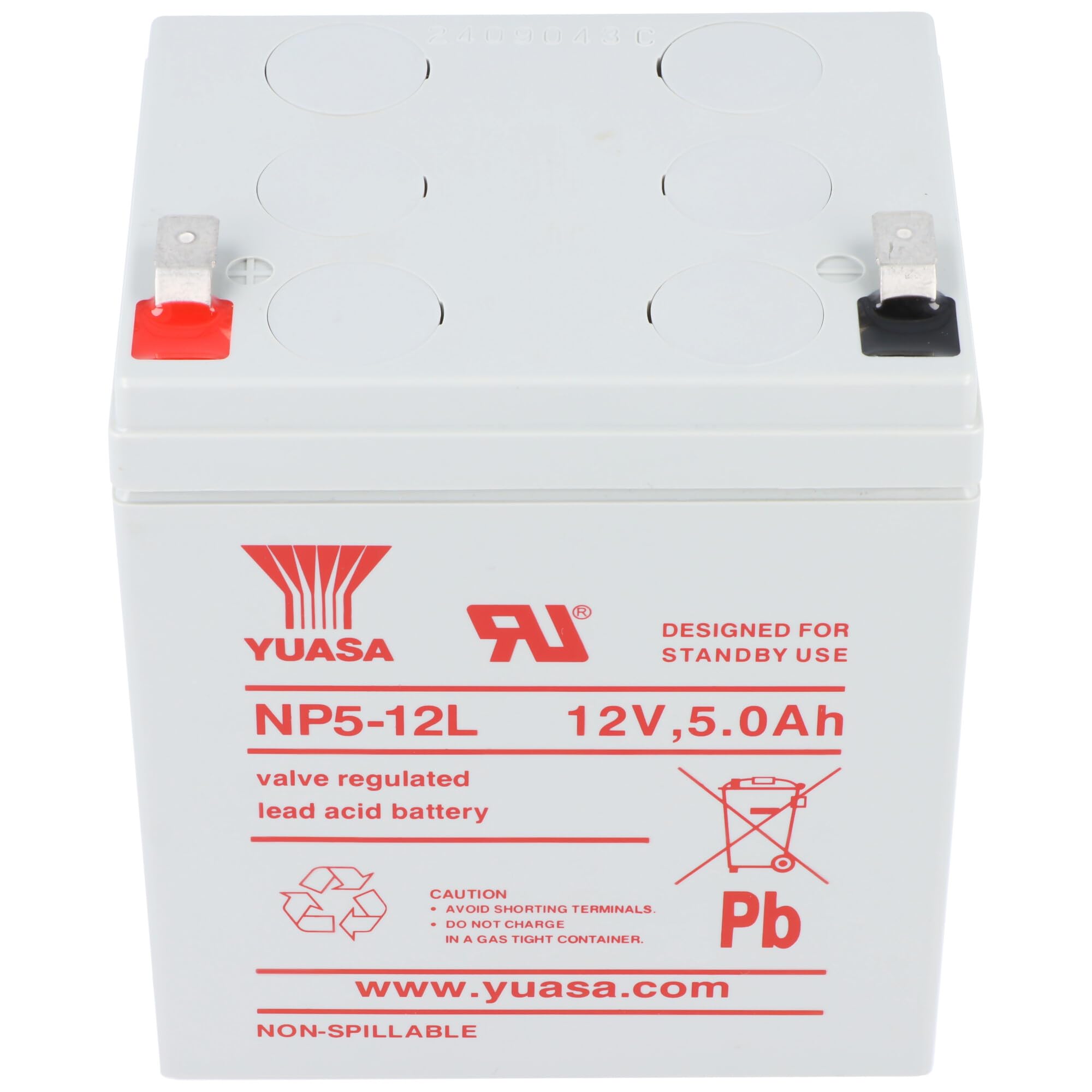 YUASA NPH5-12 akumulator ołowiowy PB 12 V 5 Ah