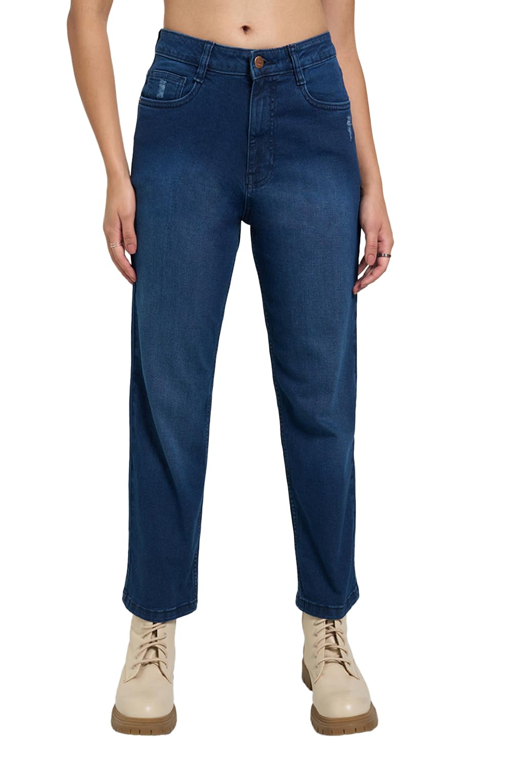 s f jeans co aware SF Jeans by Pantaloons Women's Slim Jeans (SS25WWSFJEN00089G84A41_Dark Blue-picture-11