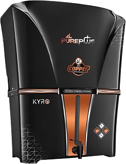 Pureplus Copper RO Water Purifier with 10 Stage Purification Filtration,RO+UV, UF, TDS Adjuster and 12 Liter Storage Tank,... Price In India