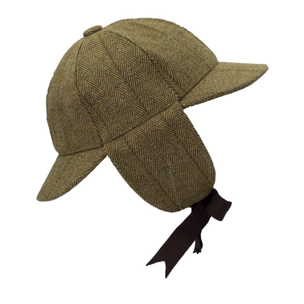 WALKER AND HAWKES - Cappello Derby Tweed Woodstock Deerstalker
