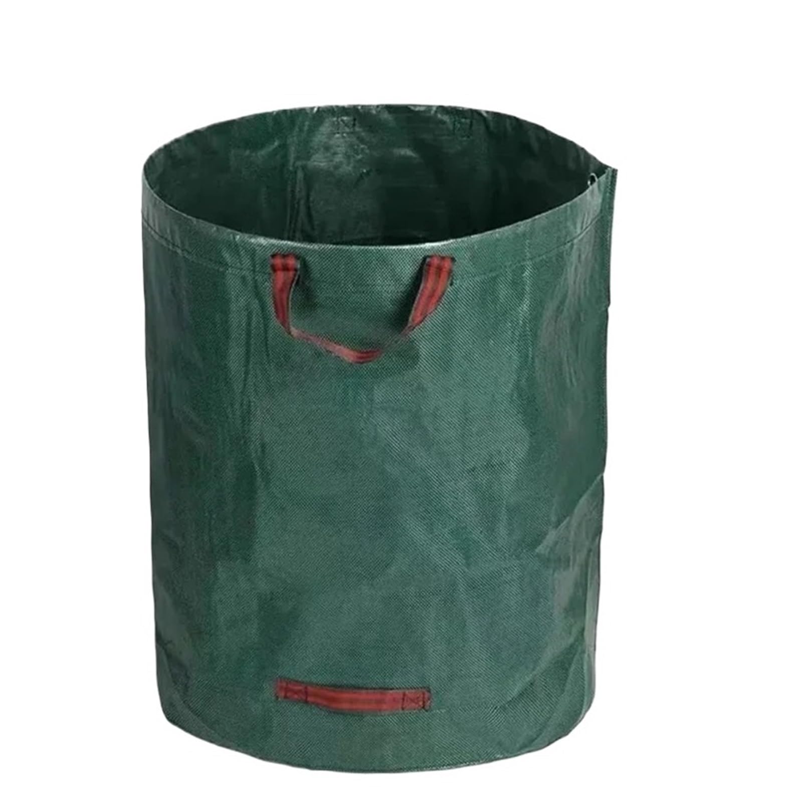 Bolsa de basura para jardín, saco hojas, bote ligero, contenedor hierba plegable para patio césped Bolsa para hojas