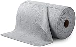 Microfibre Cleaning Cloth Roll, 25 x 25 cm, Grey, Multipurporse Cleaning Uses Pack of 20, Quick Tear-Away Design