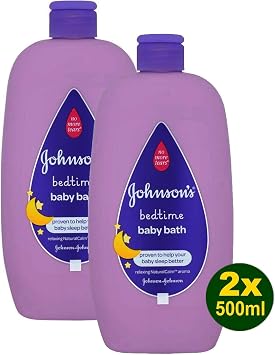 Johnson's Baby Bedtime Bath 2 x 500ml (1000ml) – Baby Body Wash