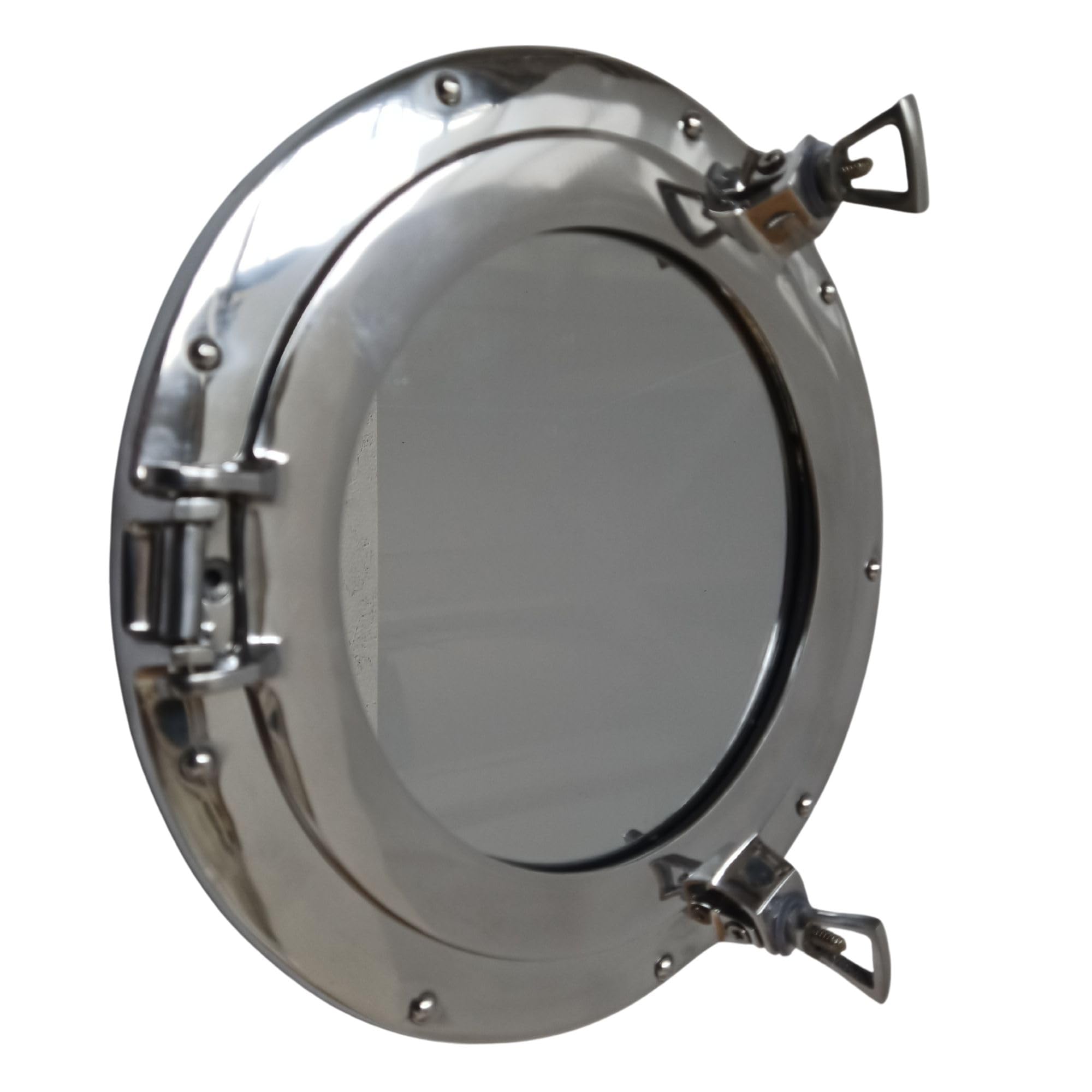 Miroir hublot décoratif en métal SK Style petit modèle pour mur
