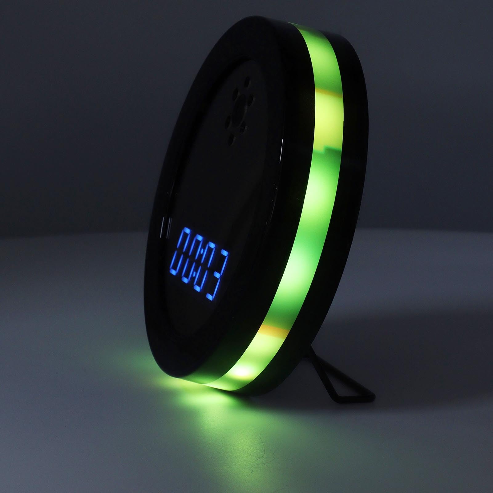 Cámara de Vigilancia de Seguridad 1080P, Detección de Movimiento de Cámara de Seguridad con Reloj Gran Angular de 130 Grados para el Hogar