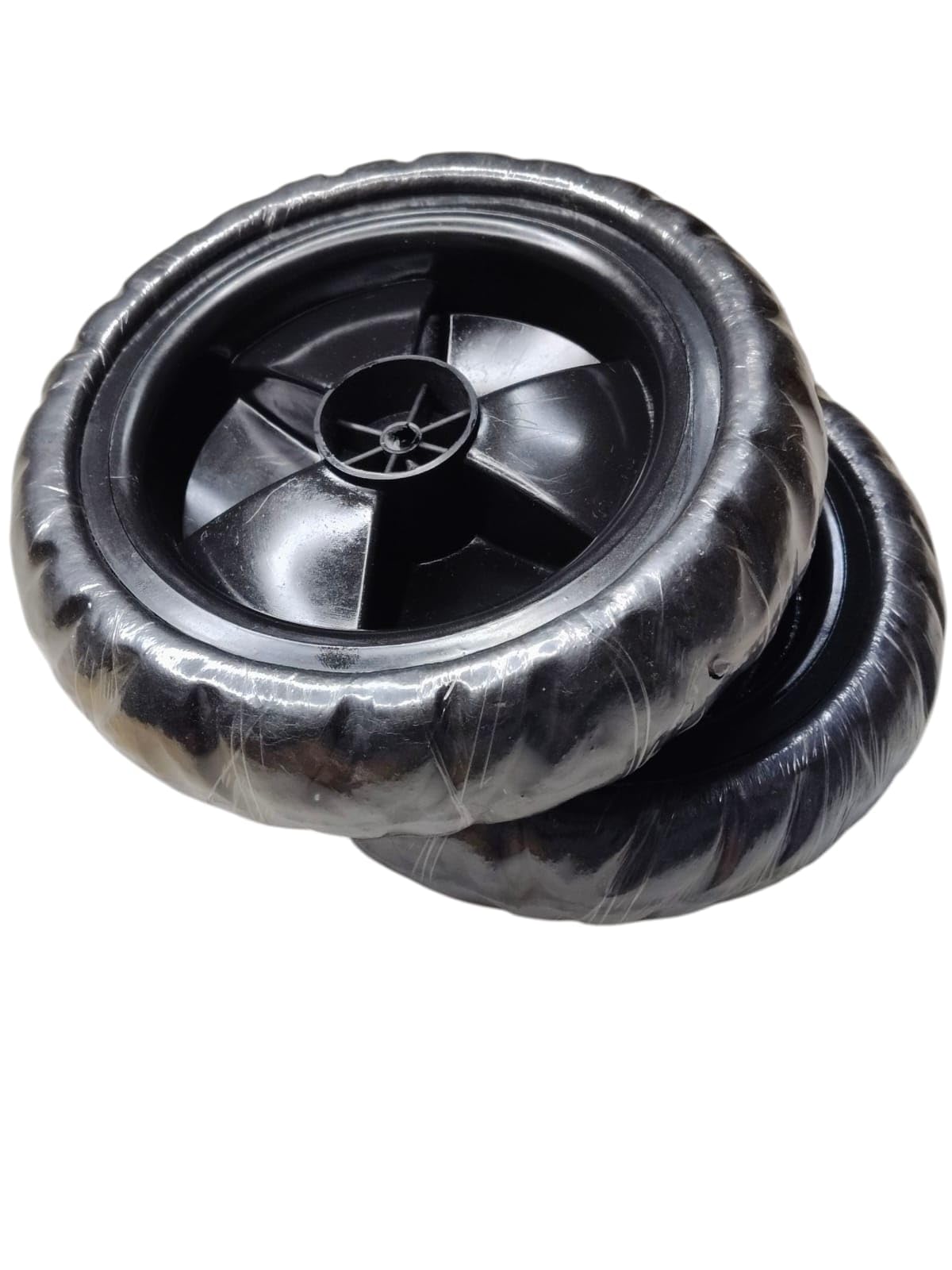 Kids Tricycle EVA Drift Wheel – Front Spare Replacement | DIY Assembly| 15 cm Size | Black Front 1 Pc | Kids Spare Parts|Durable EVA Material (1, Tricycle Rear Wheel (EVA))-image-38