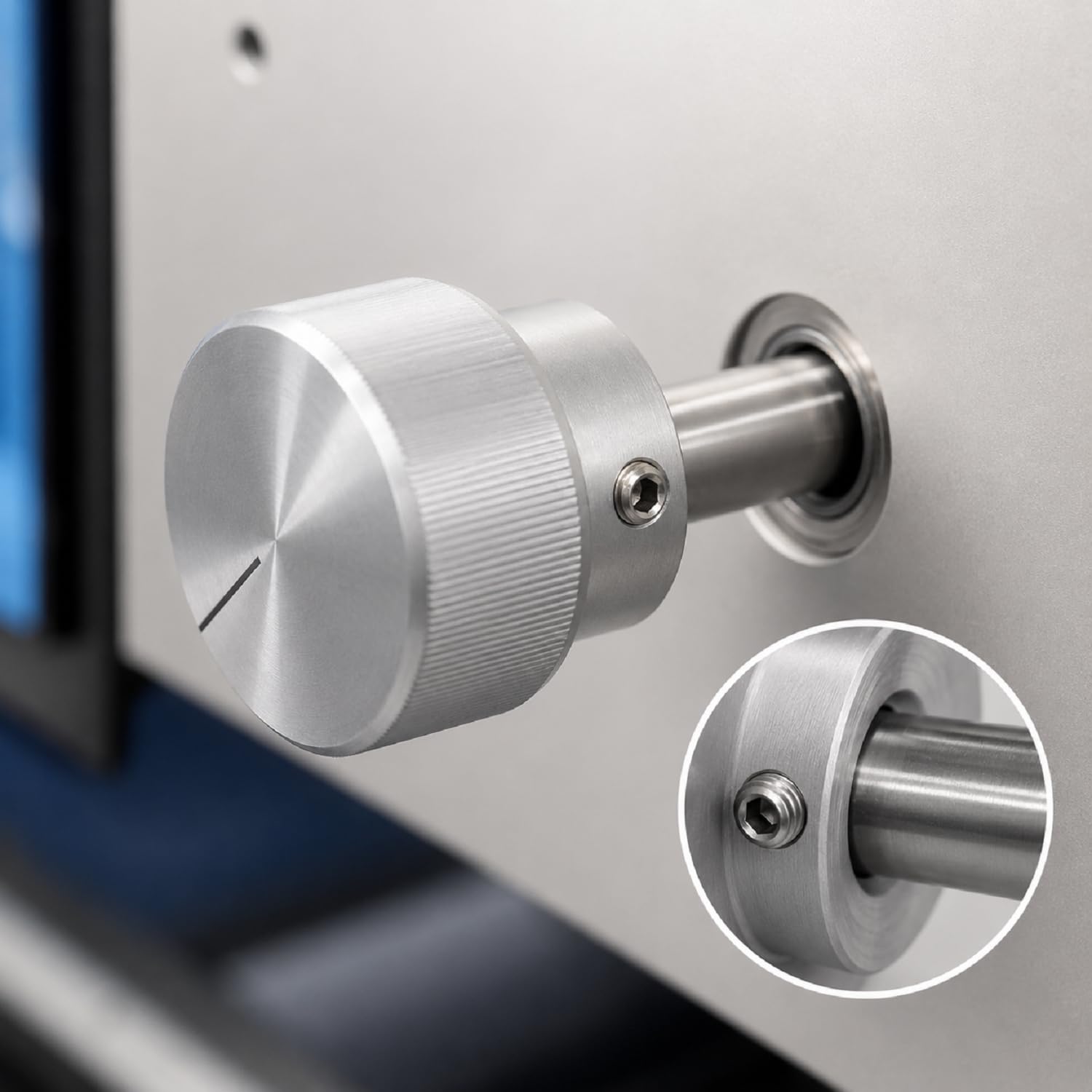 10 Stück Gewindestifte M8 x 25 mm V2A | DIN 916 | Madenschrauben Innensechskant Ringschneide | Techtanium