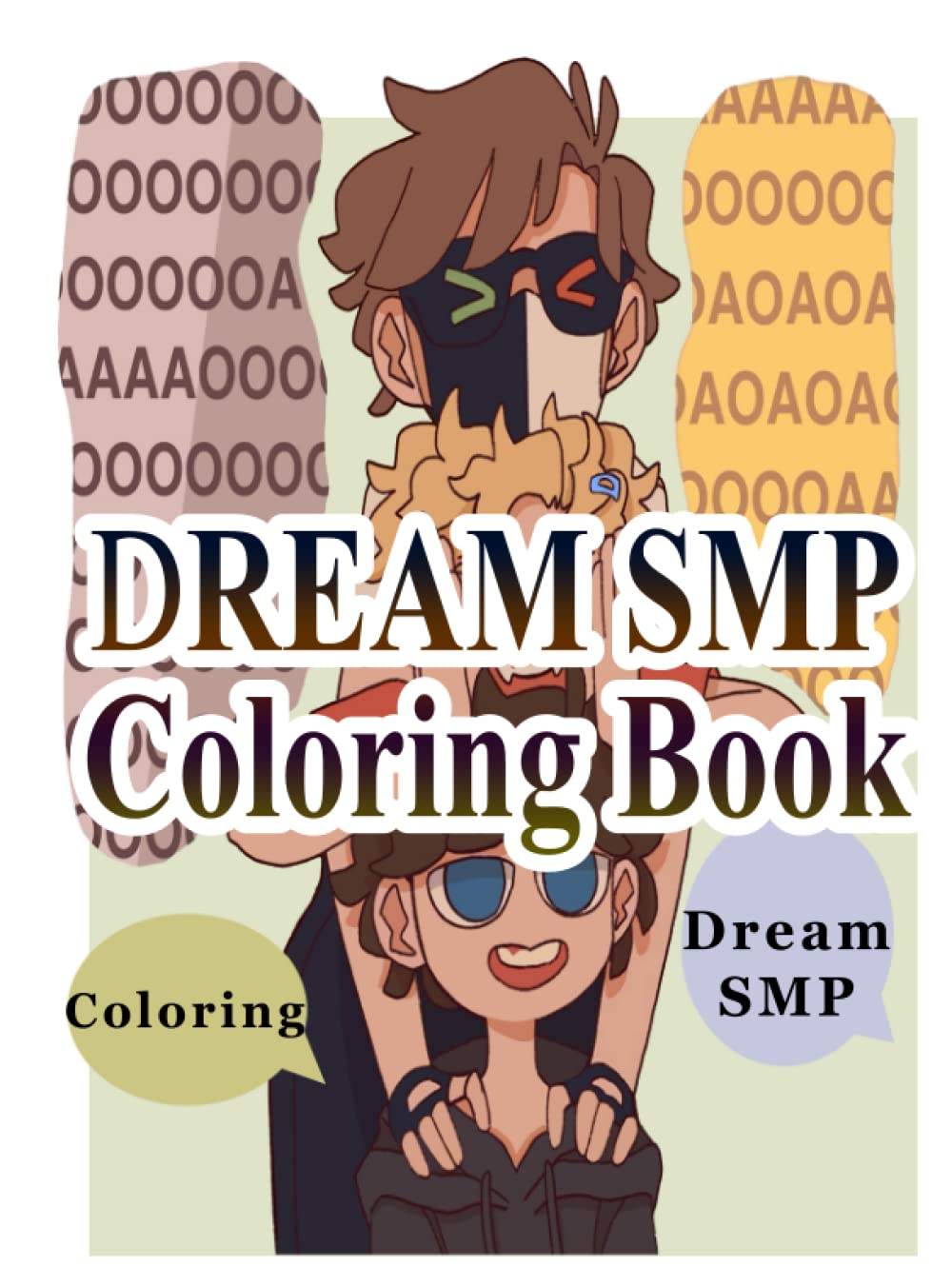 Dream smp coloring book: MCYT Coloring Book