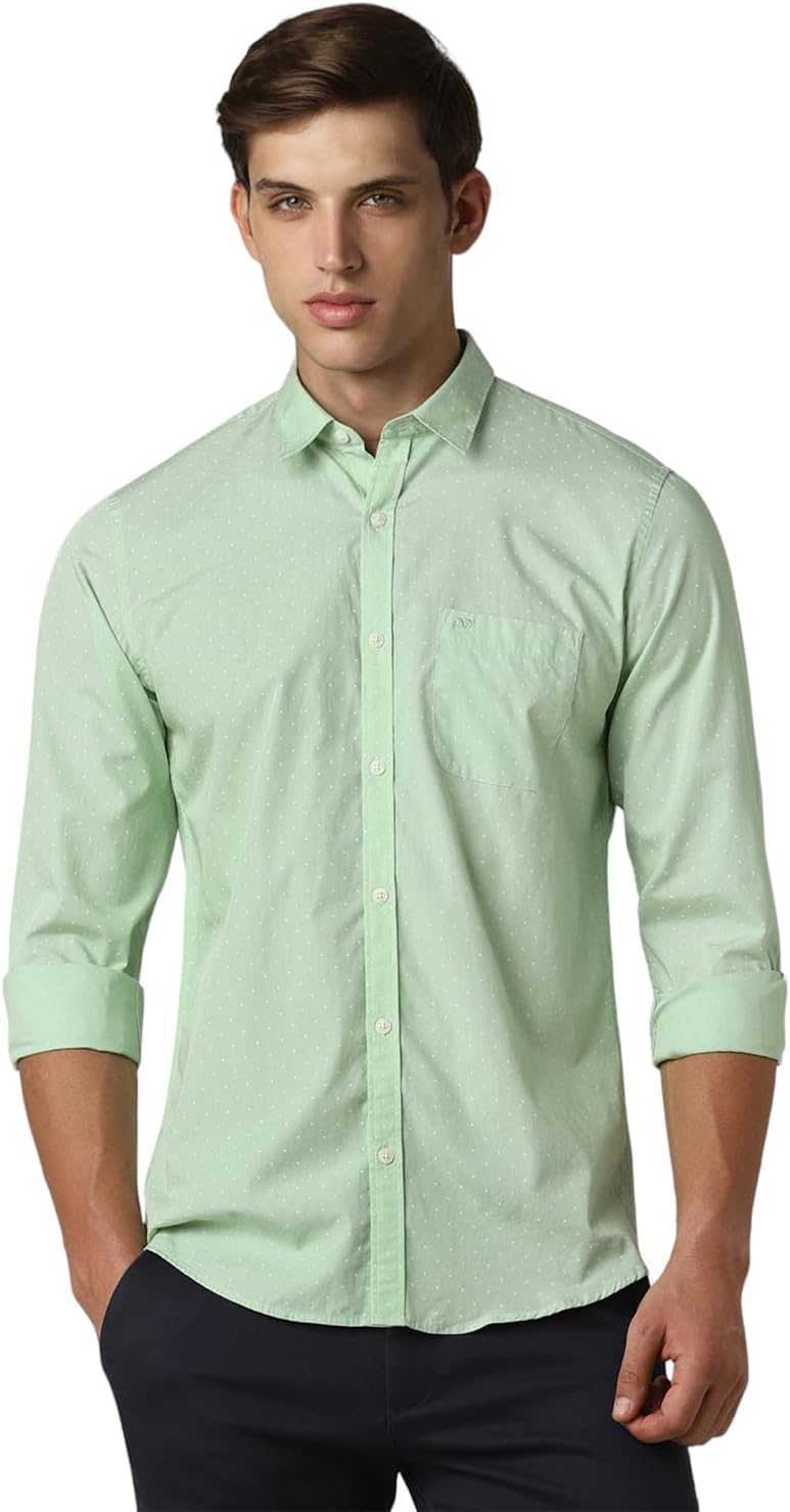 Peter EnglandMen's Regular Fit Shirt