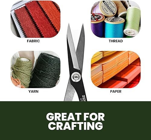 Miniatura 4 de Zenport ZS105 Deluxe Tijeras, jardínfrutamanualidades, 6.5 pulgadas de largo