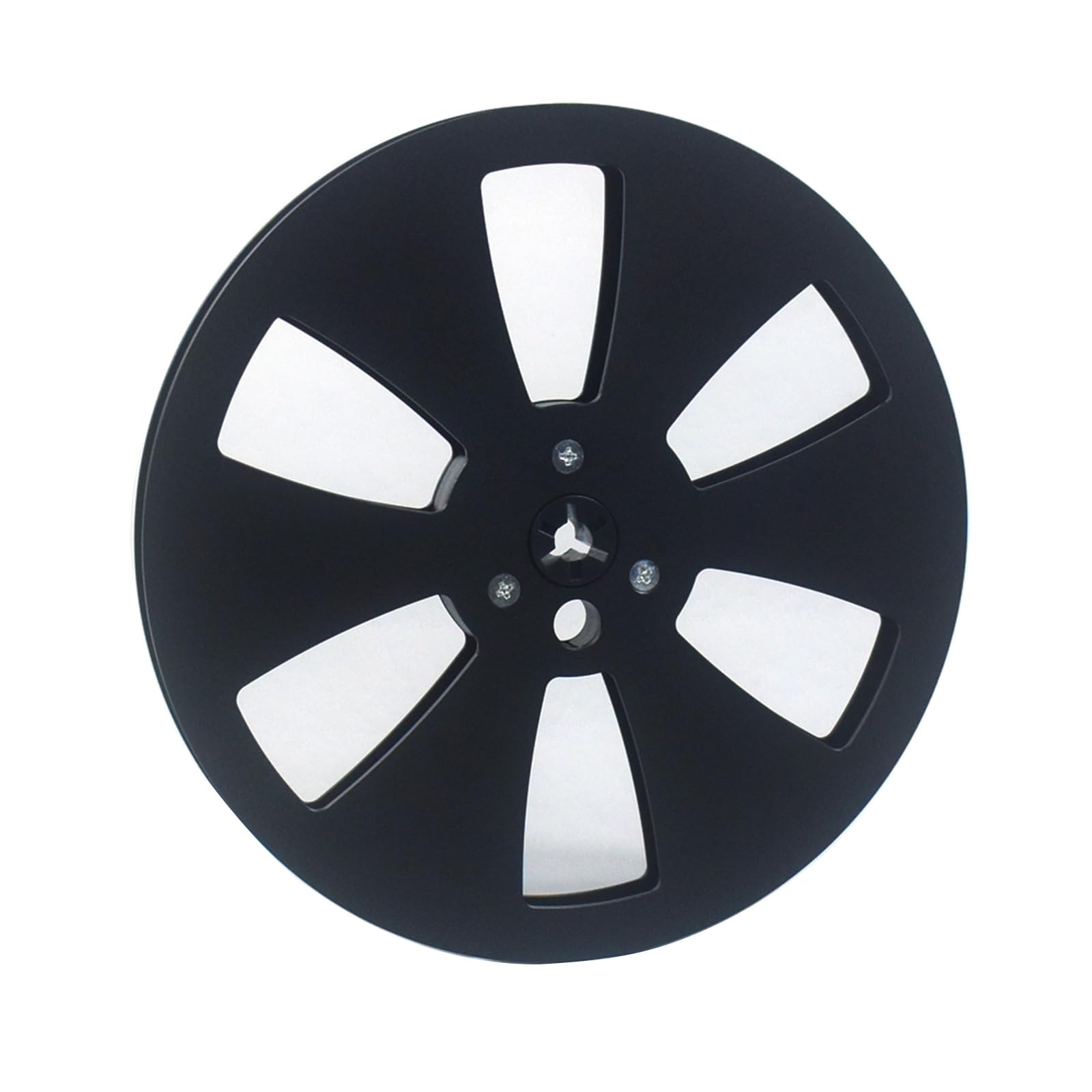 Jazuaiao 7inch Aluminum Alloy Takeup Reel for 1/4" to Tape Recorders 6 Hole Flanges Opening Machine Part Empty