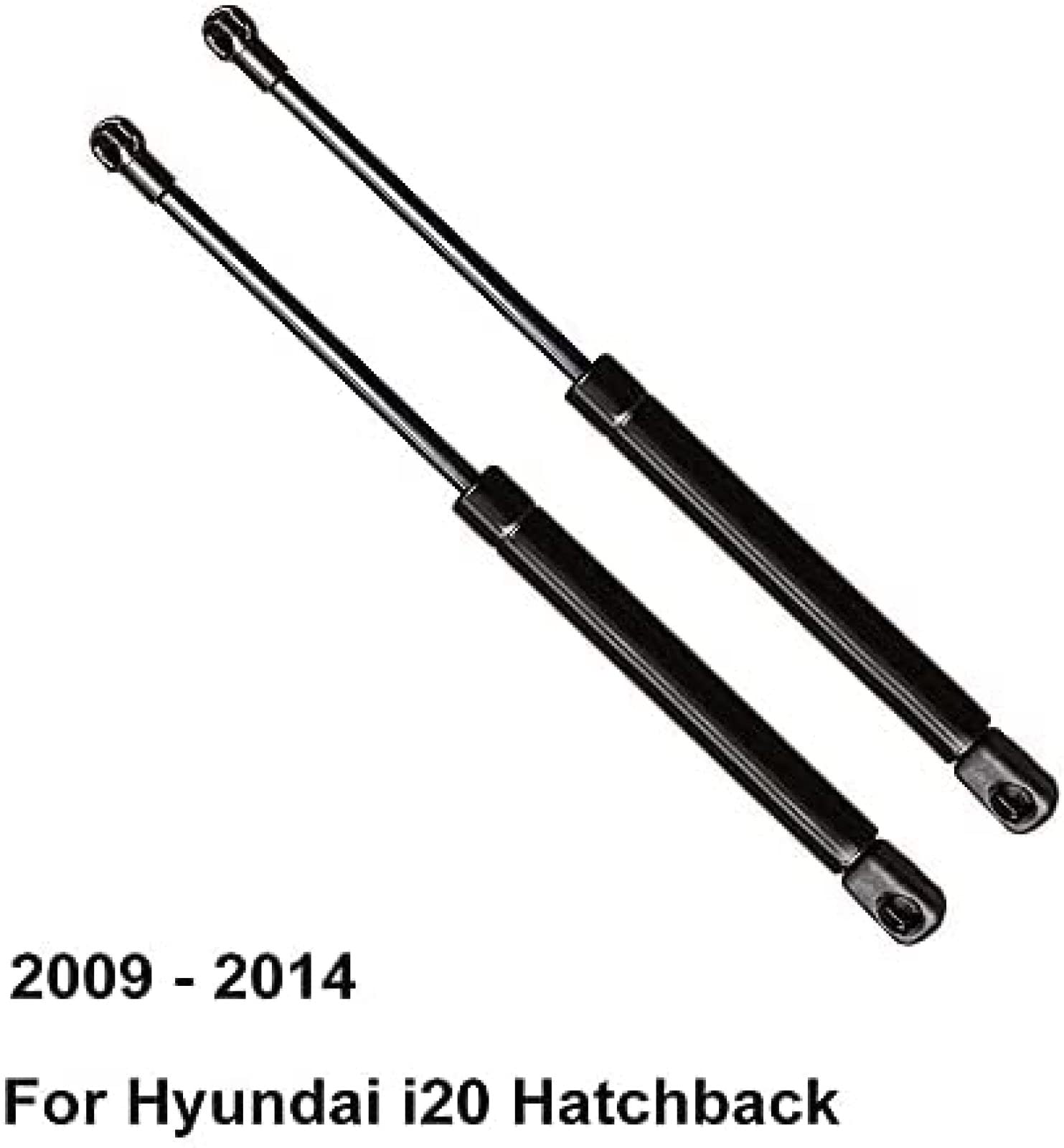 ROBUST - Lot De 2 Vérins à Gaz Hayon Arrière 450N Pour Hyundai I20 Hatchback (2008-2015) - Longueur 420 Mm