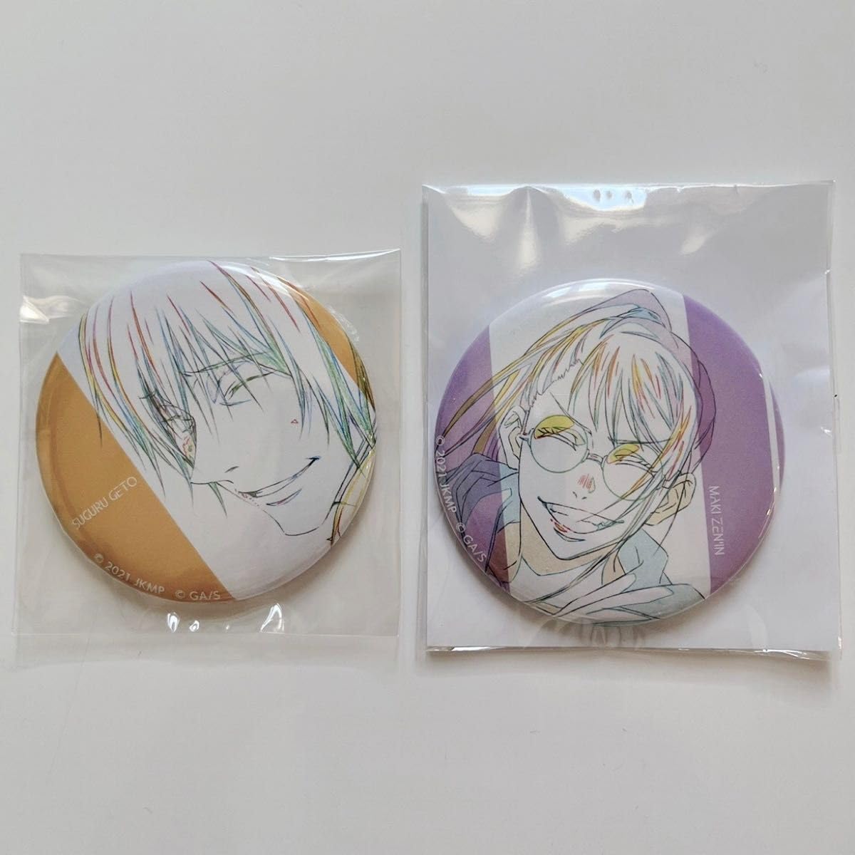 Amazon.co.jp: 呪術廻戦展 劇場版呪術廻戦0 夏油傑 原画缶バッジ 