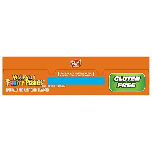 Miniatura 6 de Cereal de desayuno infantil Post Halloween Fruity PEBBLES, 10 oz