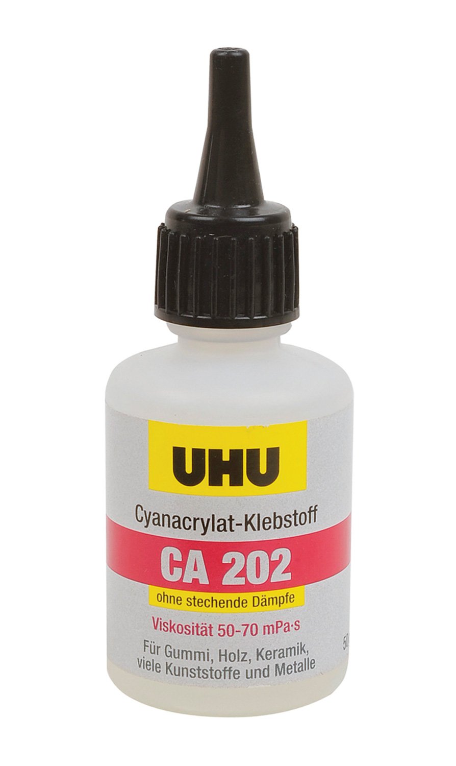 UHU Pegamento instantáneo CA 202, 50 g, 48540