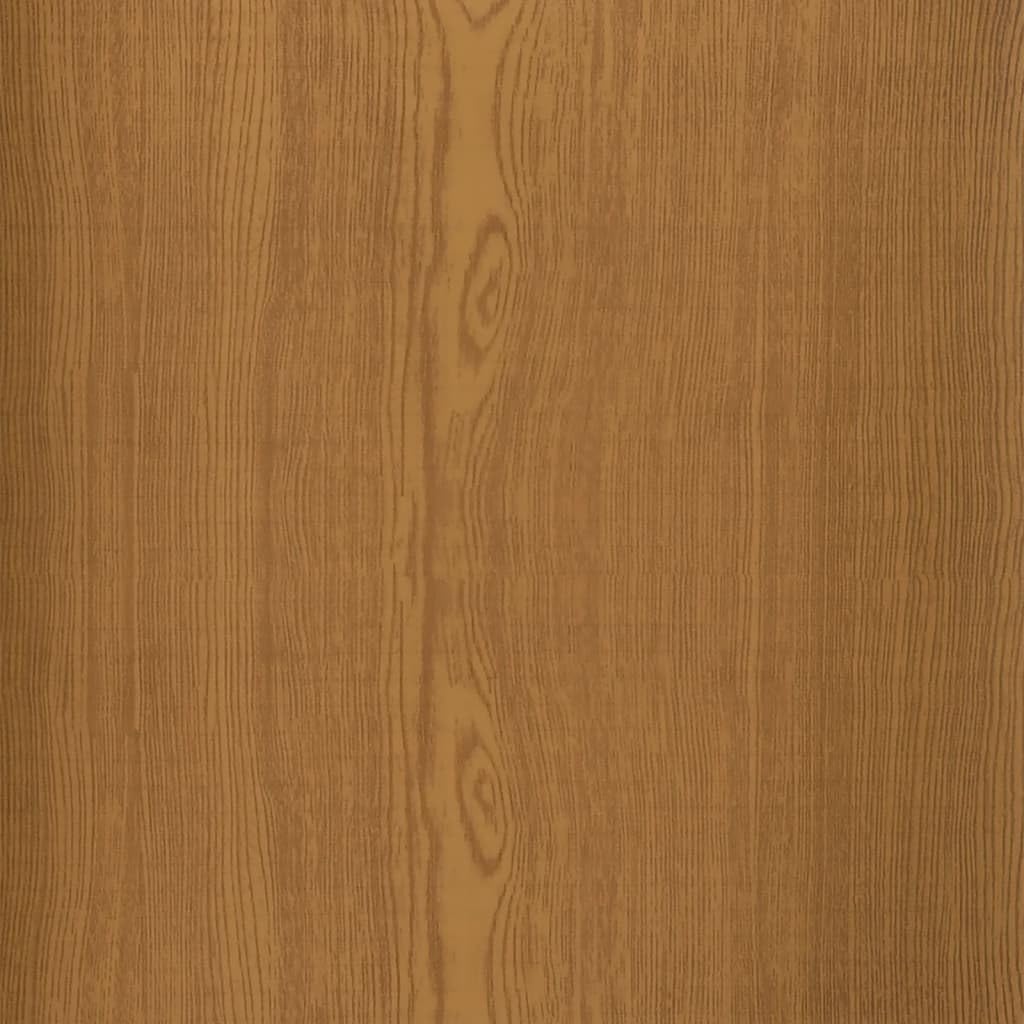 Solivagant Pellicole Autoadesive per Porte 2 pz Rovere Chiaro 210x90cm PVC,Marrone,0.96kg