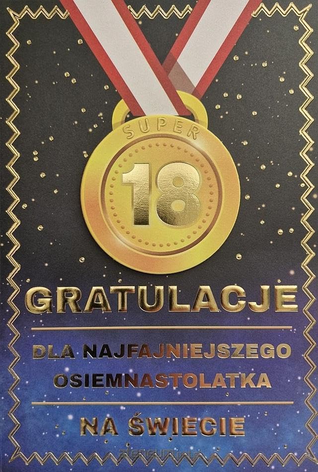 Teka Pass Birthday 18 men's medal