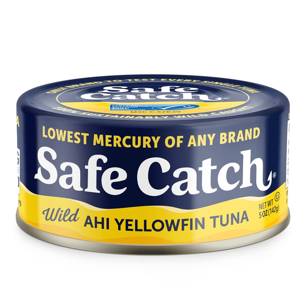 Buy Safe Catch Ahi Tuna Wild Yellowfin Tuna Canned Low Mercury Can Tuna