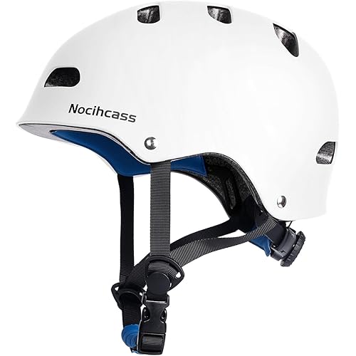 Skateboard Bike Helmet,Multi-Sport with Premium Safety & Ventilation,Shock-Absorbing,Adjustable for Cycling Scooter Commuter Skate Protection for Youth Adult