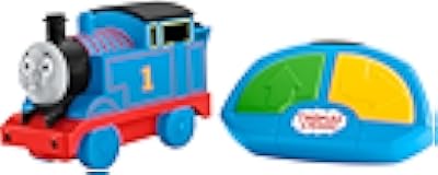 Thomas & Friends Fisher-Price My First, R/C Thomas, Battery-Powered Remote-Controlled Train Engine with Character Phrases for Toddlers