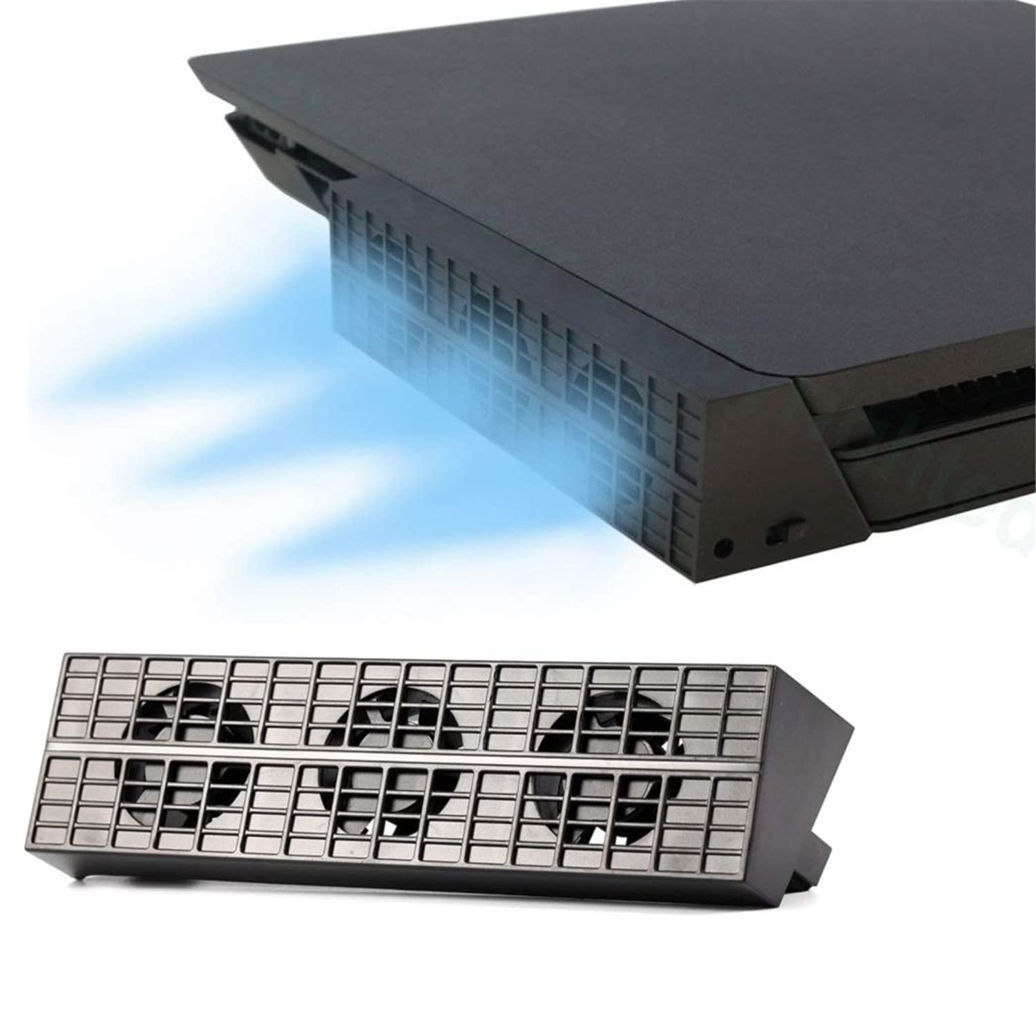 eWINNER Super Turbo Temperature USB Cooling Fan for Sony PS4 Slim Console