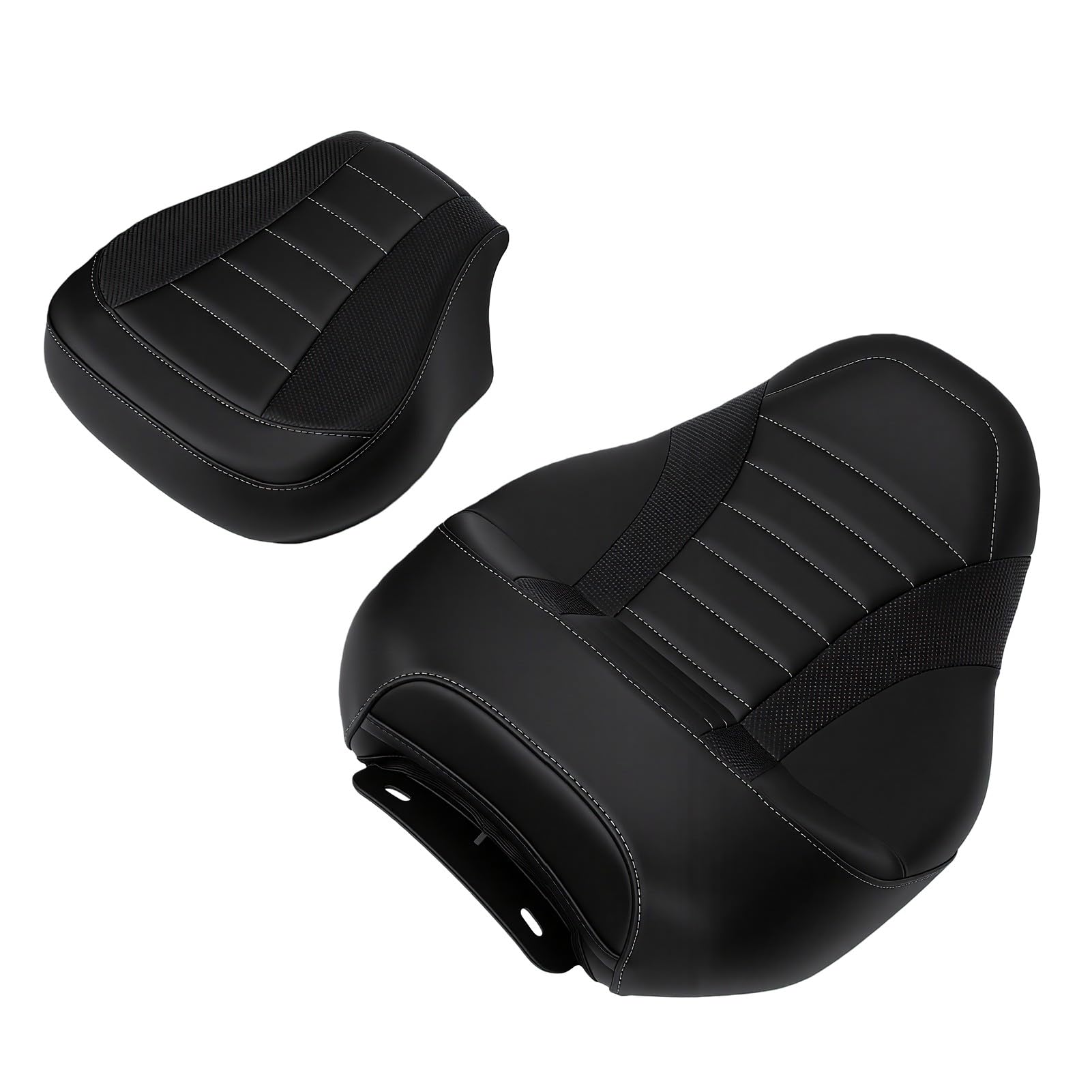 Asiento de Motocicleta, Asiento Delantero y Trasero para Conductor y