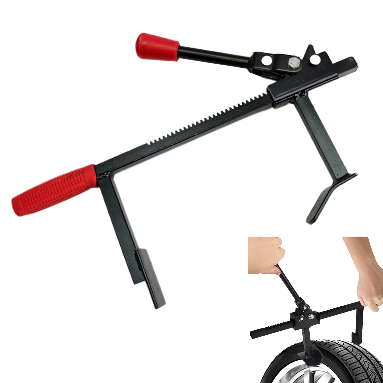 Smontagomme per moto, strumento manuale per smontagomme e strumento di montaggio adatto per moto, bici, auto, camion