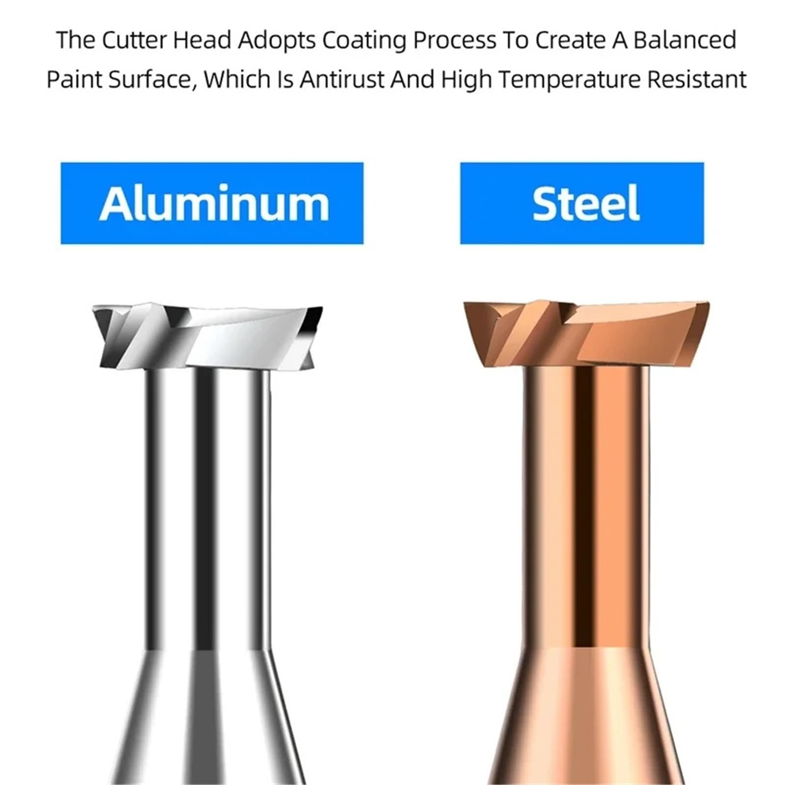 T-Nutfräser CNC-Werkzeuge for die Bearbeitung von Metall, Aluminium, Stahl, Wolframstahl, T-Nut-Schaftfräser 3 4 5 6 7 8 9 10 mm(H4.0,Uncoated,D8x60L)
