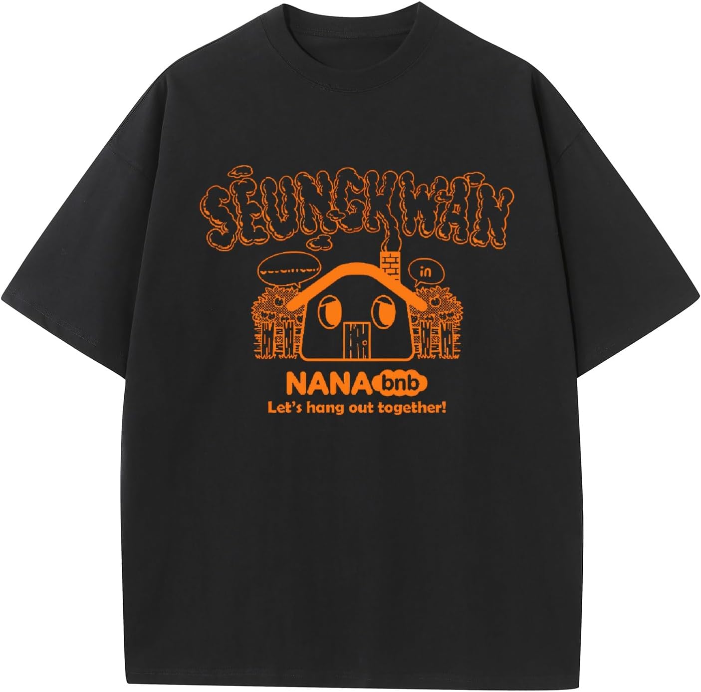 Seven Nana Bnb T-Shirt K-pop Graphic Printed Merch Tshirt Cotton Oversize  Shirt(Dino-Black,S) : Amazon.co.uk: Fashion