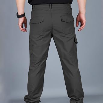 Tactical Pants for Men Water Resistant Ripstop Cargo Pants Lightweight Quick Dry Outdoor Hiking Pant Work Trousers