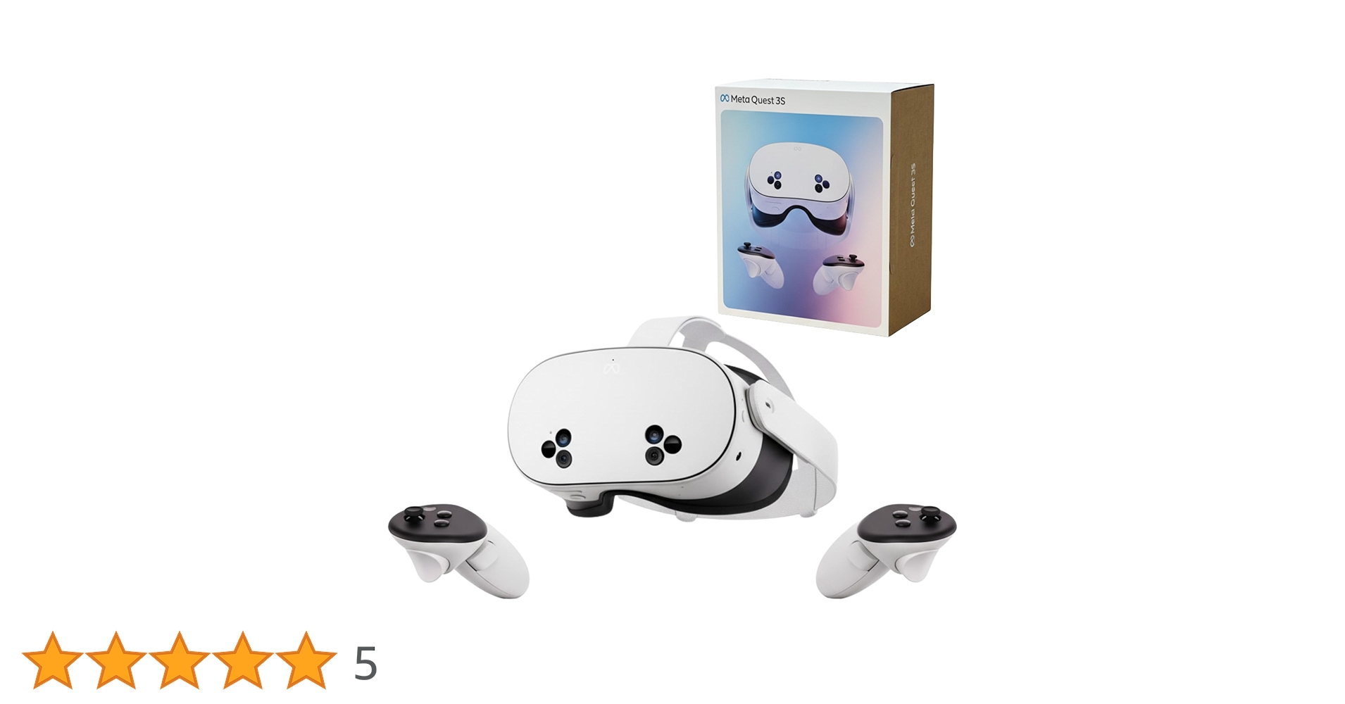 Meta Quest 3S – 128GB Advanced All-in-One VR Headset with Mixed