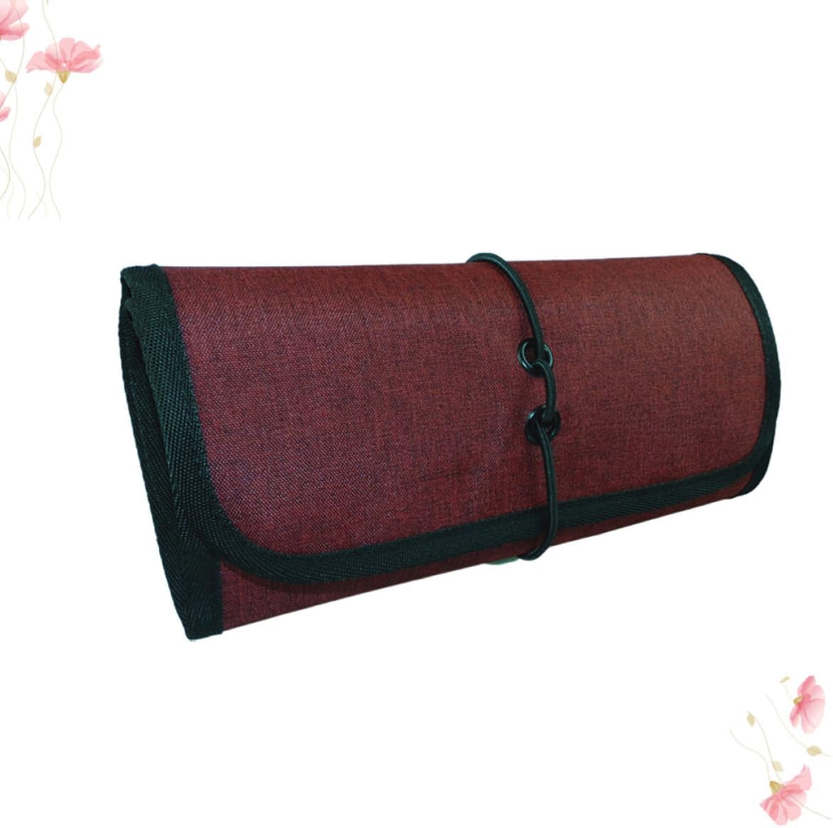 USB Cable Storage Bag Large Capacity Foldable Digital Carrying Pouch image 4