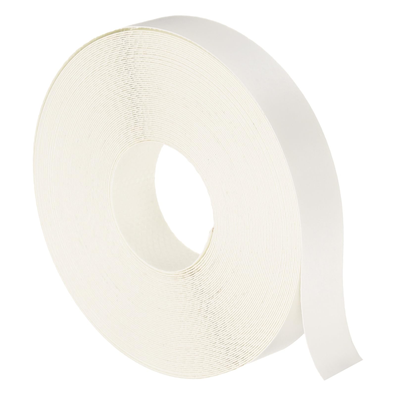 sourcing map White Edge Banding Tape, 22mm x 16m Pre-Glued Flexible Veneer Edge Edging Strips Wood Tape for Cabinet Repair and Furniture Restoration