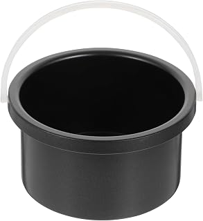 FOMIYES Heater 1pc Wax Pot Black Candles Black Container Lip Gloss Containers Wax Melting Pot Wax Bead Melter Hair Candle