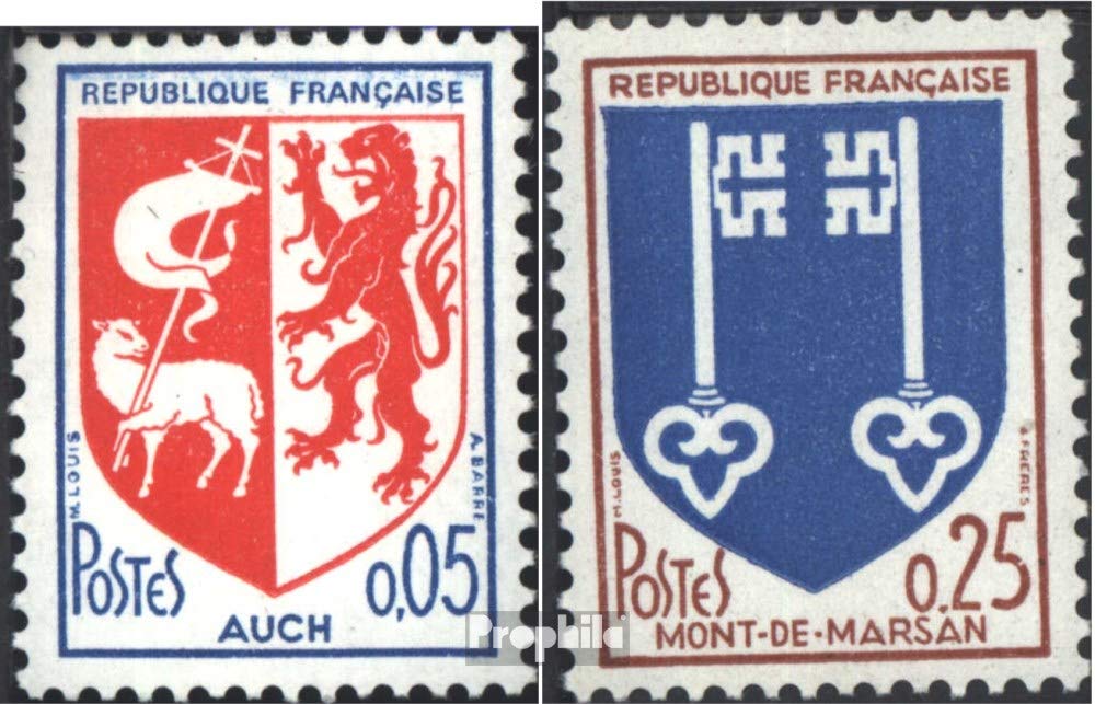 Prophila Briefmarke Frankreich 1941 – Städtewappen, Nr. 546 Postfrisch (MNH)