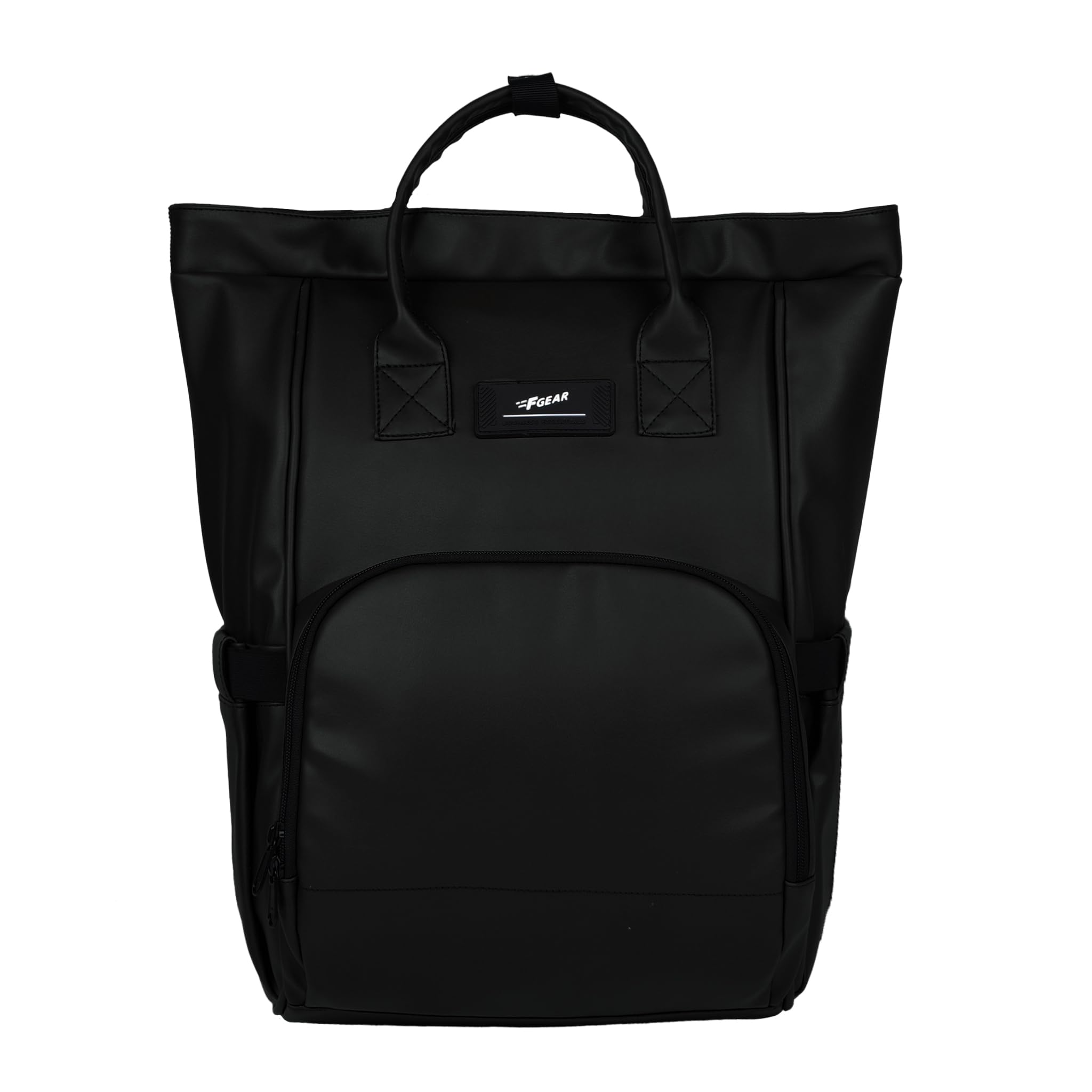 f gear Voila 18L Tote Bag Cum Backpack| Faux Artificial Vegan Leather Bag| 1 compartment| 3 Pockets| Multiple Sleeves| Gifts for Men Women Boys Girls Casual/College/School/Office/Travel Bag-picture-27