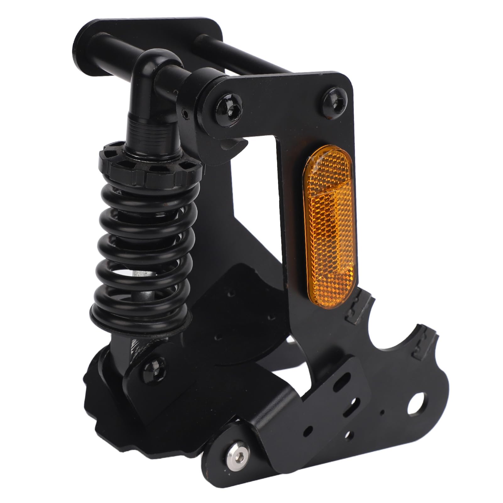 Kit de suspension arrière pour scooters électriques Amortisseur haute performance Ensemble de fourches à suspension à tube arrière avec bandes réfléchissantes pour scooter