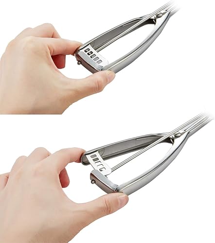 Miniatura 5 de Juego de 3 cucharadas para galletas – # 60/1 cucharada, #40/2 cucharadas, #20/3 cucharadas – 3 cucharadas de galletas para hornear – Cuchara de masa