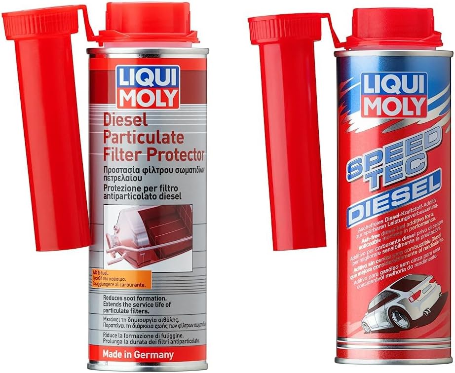 7180 Diesel Particulate Filter Protector 250ml & Speed Tec 3722 Diesel Additive 250 ml