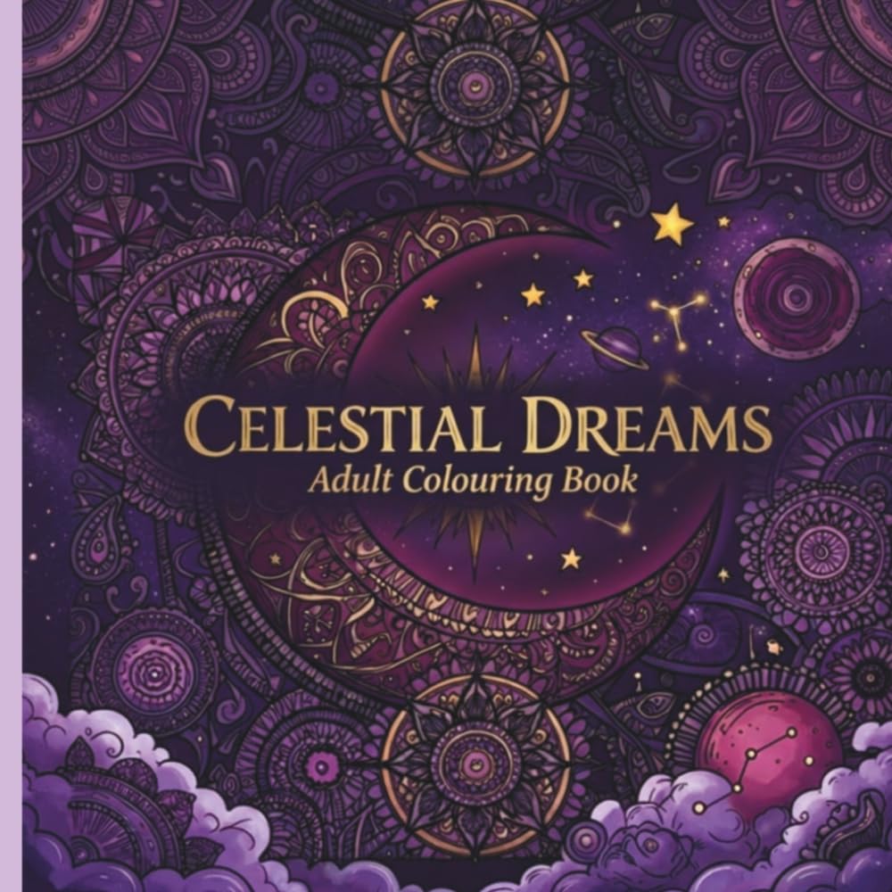 Celestial Dreams: An Adult Colouring Book