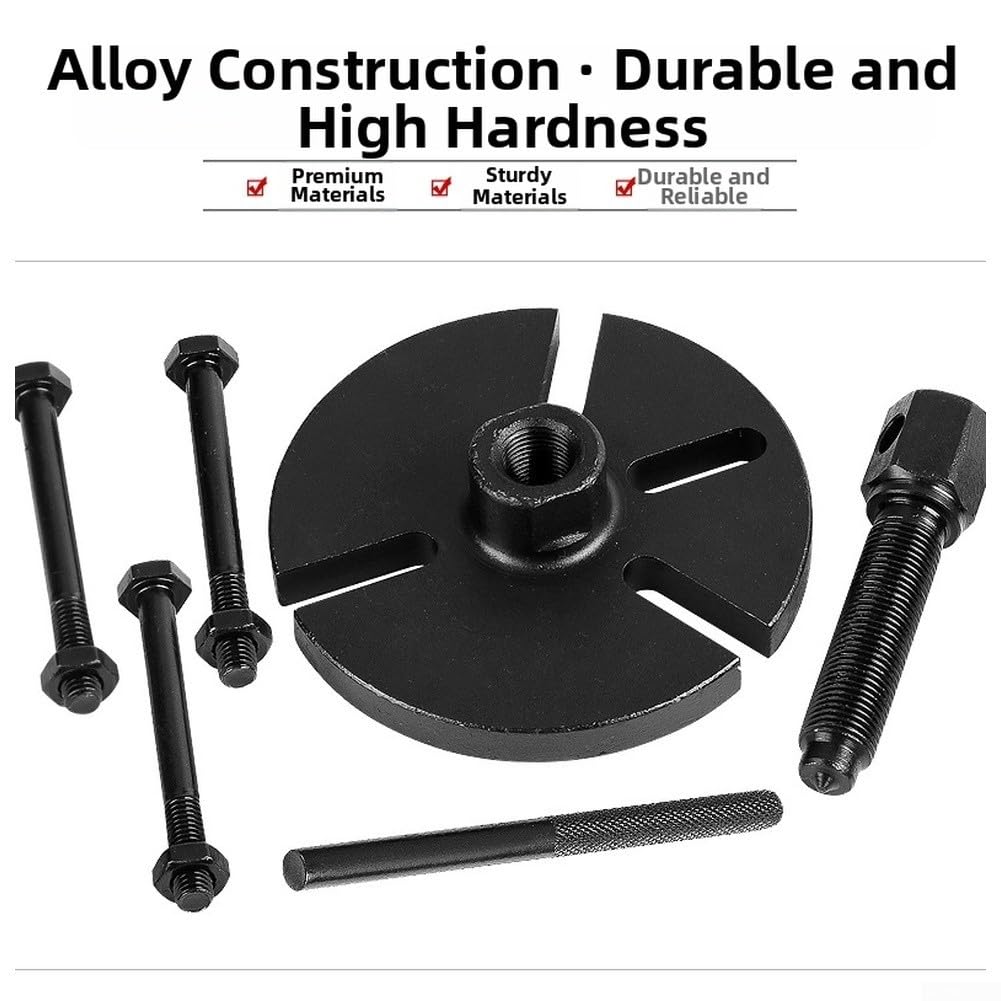 Herramienta extractora para motocicleta MAGNETO para extracción y reparación de volante con construcción de metal y conector hexagonal para mayor comodidad y compatibilidad