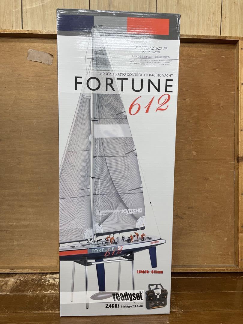 順*風様 京商レーシングヨット フォーチューン 612 Ⅲ KT431S 小物 レーシングヨット フォーチューン612 III KT431S 2.4GHz送信機付
