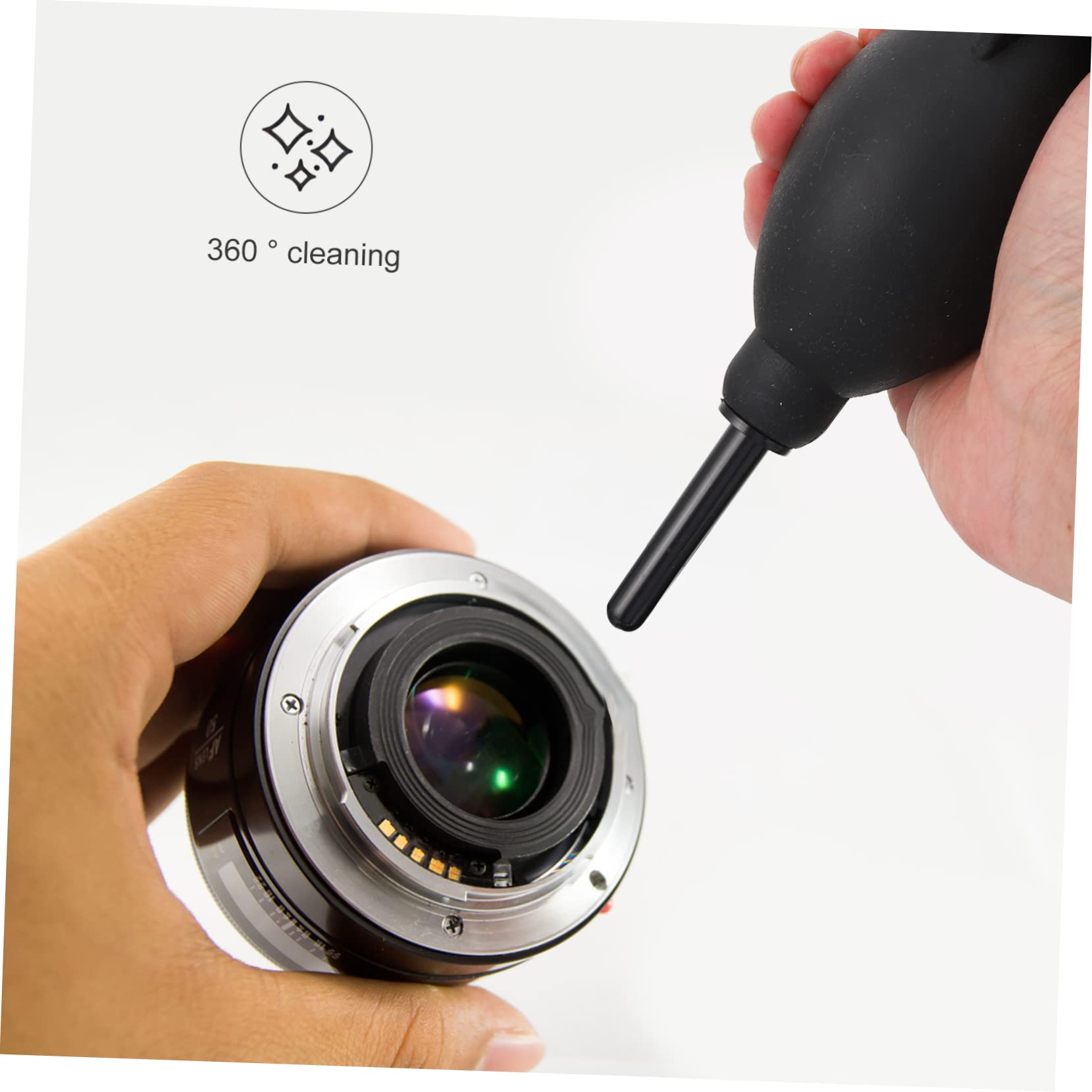 OSALADI 6pezzi Soffiatore Portatile Per Pulizia Obiettivi e Computer Pulitore Polvere Per Fotocamere Tastiere e Strumenti Di Precisione Design Leggero e Facile Da Trasportare